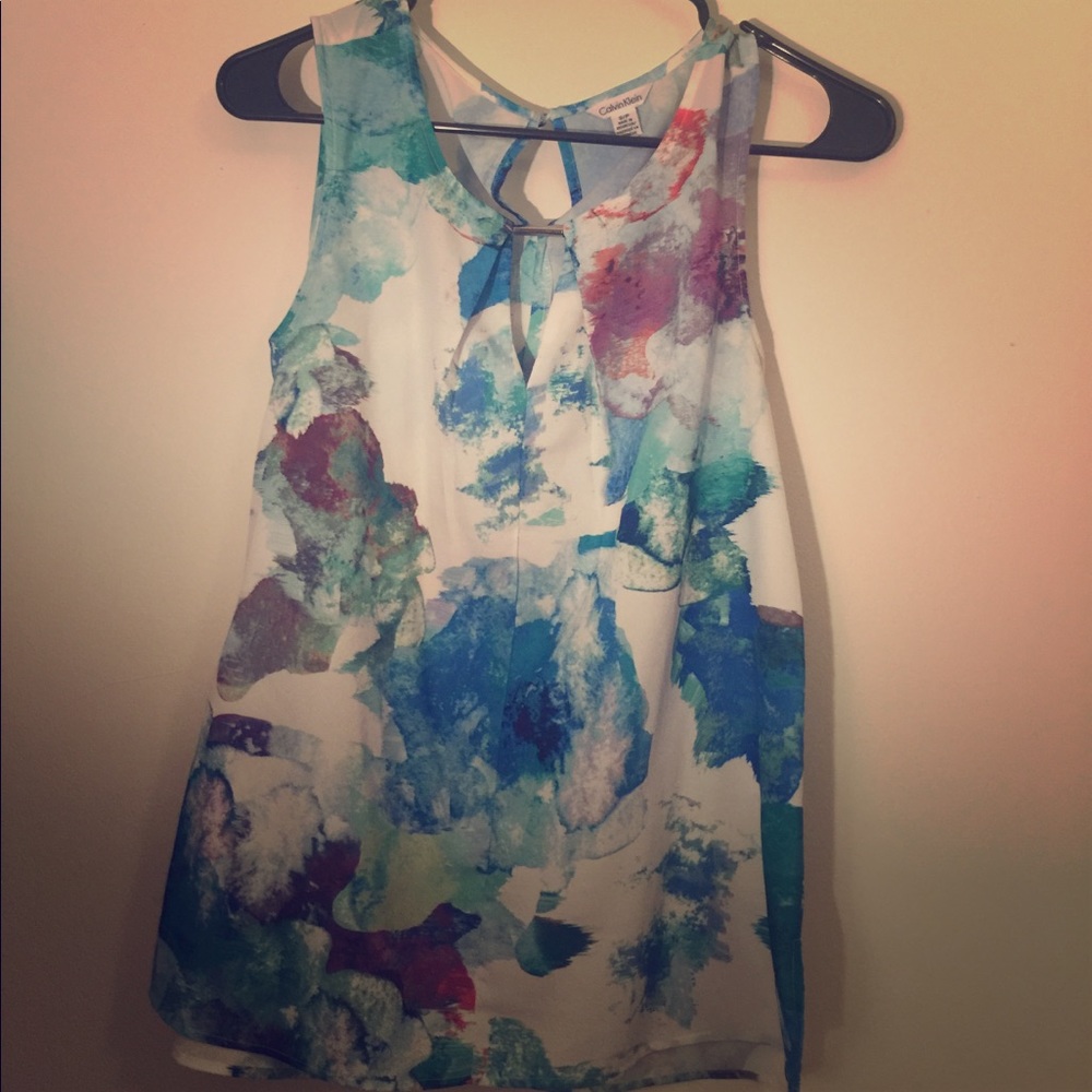 Calvin Klein work blouse